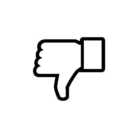 Dislike on Facebook, thumb down symbol outline free icon Thumbs down to bullies!! ~Kimberly Thumb Down, Thumbs Down Drawing, Thumbs Up Tattoo Simple, Draw Thumbs Up, Cartoon Thumbs Up, Thumbs Up Clipart, Thumbs Up Meme Funny, Thumbs Up Icon, Thumbs Down