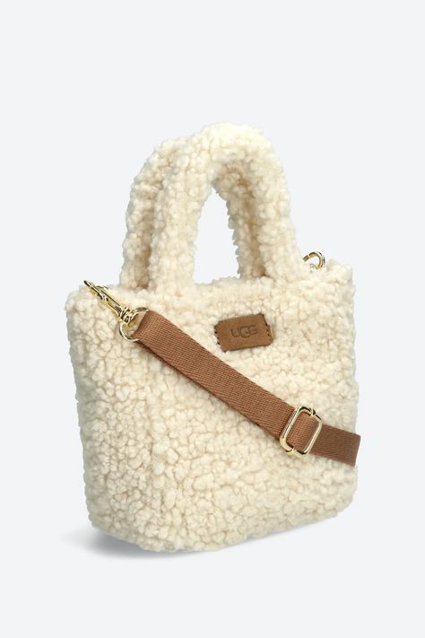 Women's UGG Maribel Mini Sherpa Bag | Stitch Fix Sherpa Bag, Ugg Bag, Wool Bags, Woven Bag, Womens Uggs, Canvas Bag, You Bag, Crochet Bag, Stitch Fix