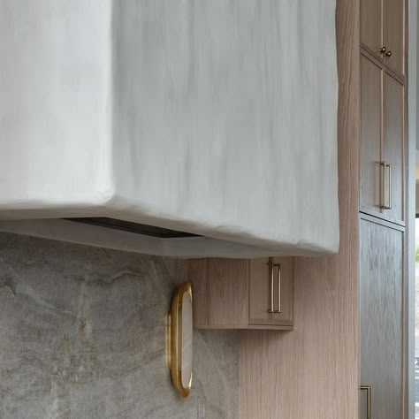 Square Plaster Hood, Custom Range Hoods Plaster, Roman Clay Range Hood, Plaster Island, Plaster Oven Hood, Stucco Vent Hood, Plaster Vent Hood Ideas, Plastered Range Hood, Plaster Hood Kitchen