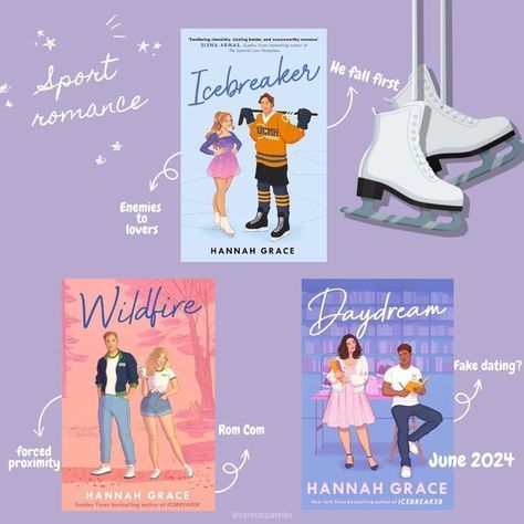 Anastasia Allen And Nathan Hawkins, Russ And Aurora Wildfire, Daydream By Hannah Grace, Rom Com Books For Teens, Russ Wildfire, Forced Proximity Books Aesthetic, Russ And Aurora, Icebreaker Nathan Hawkins, Books Based On Movies