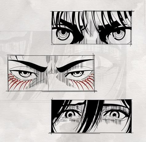 Anime Tattoos Sketch, Aot Manga Panel Tattoo, Manga Tattoos Anime, Anime Reference Tattoo Ideas, Aot Manga Tattoo, Manga Panels Tattoo Ideas, Box Anime Tattoo, Eren Jaeger Eyes Tattoo, Eren And Mikasa Tattoo