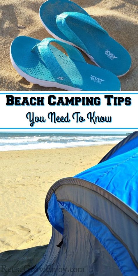 Thinking about taking a beach camping trip? Here are some Beach Camping Tips You Need To Know Before You Go. Some may be ones you already know, but others may be ones you did not think about. Camping Checklist Printable, Beach Camping Tips, Beach Camper, California Beach Camping, Camping Gear Checklist, Camping With Toddlers, Camping Safety, California Beaches, Sand Surfing