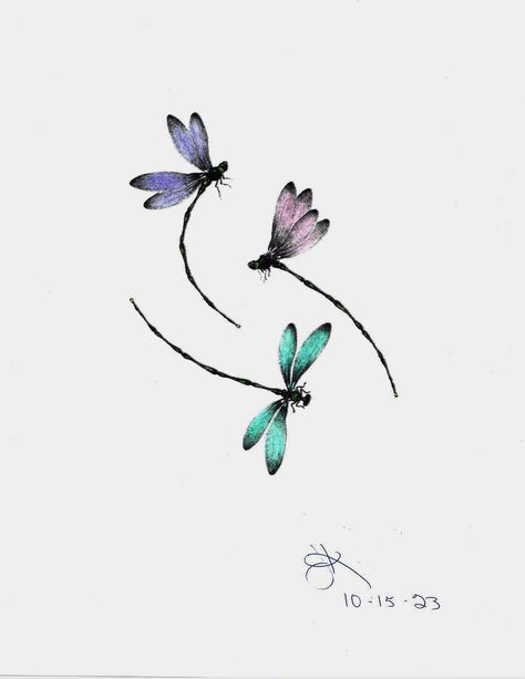 Dragonfly Tattoo Purple, 2 Dragonflies Tattoo, Water Lily And Dragonfly Tattoo, Stained Glass Dragonfly Tattoo, Dragonfly Tatoos Woman, Dragon Fly Tattoo Meaning, Dragonfly Tattoo Color, Dragonfly Tattoo Stencil, Dragon Fly Drawing