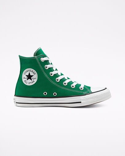 Platform Chucks, Womens High Top Shoes, Custom Chuck Taylors, Women Platform Sneakers, Green Converse, Star Sneakers, Unisex Shoes, Converse Sneakers, Urban Wear