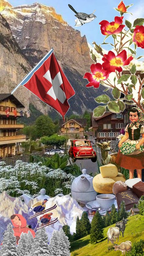 Switzerland Switzerland Scrapbook, Switzerland Aesthetic, Switzerland Summer, School Life, Travel Scrapbook, Switzerland, Phone Wallpaper, Around The Worlds, Travel