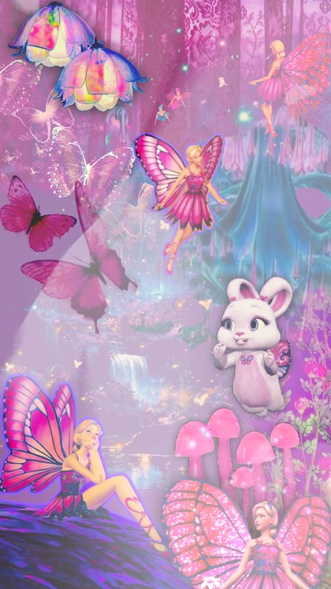 #barbie #movies #mariposa Barbie Mariposa Wallpaper, Barbie Mariposa Aesthetic, Barbie Series, Wonderland Artwork, Barbie Drawing, Elf Ideas, Fairies Elves, Barbie Movies, Aesthetic Wallpaper