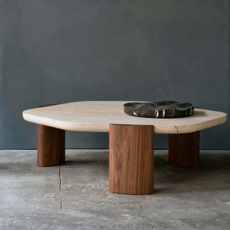 Coffee Tables – Edge Decor Japanese Coffee Table, Japanese Coffee, Nordic Furniture, Travertine Coffee Table, Stone Coffee Table, Furniture Design Living Room, Solid Wood Table, Marble Coffee Table, American Walnut