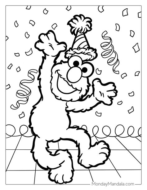 Sesame Street Coloring Pages Birthday, Elmo Coloring Pages Free Printable, Elmo Face Printable, Sesame Street Coloring Pages Free Printable, Sesame Street Coloring Pages Free, Sesame Street Free Printables, Sesame Street Printables Free Templates, Elmo’s World Birthday Theme, Sesame Street Activities