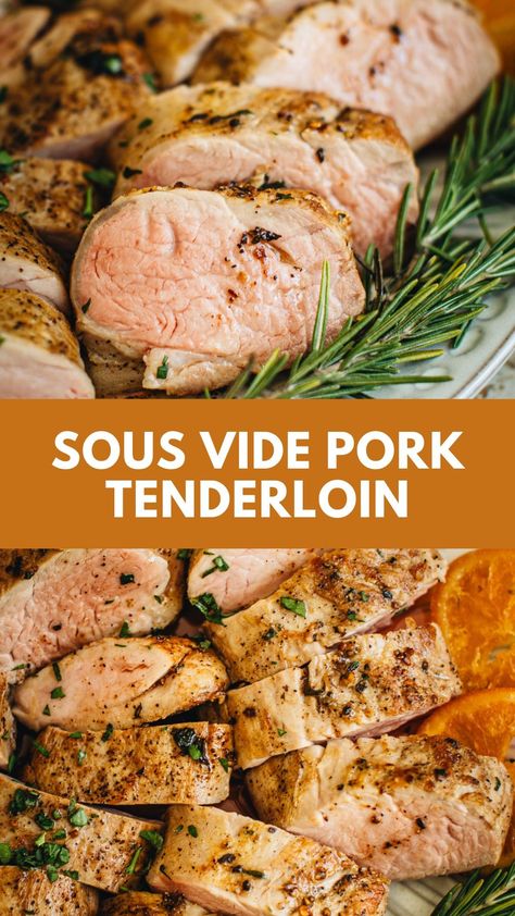 Experience the exquisite taste of Sous Vide Pork Tenderloin—an effortlessly fool-proof recipe that guarantees perfectly tender pork every time. This recipe will guide you through each step. Sous Vide Pork Loin, Sous Vide Pork Tenderloin, Farmhouse Cooking, Sous Vide Pork, Best Pork Recipes, Sous Vide Machine, Pork Sandwiches, Friends Recipes, Sous Vide Recipes