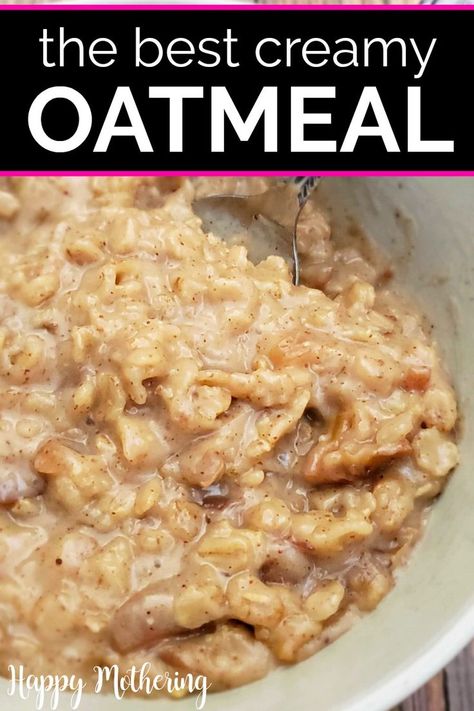 Dairy Free Oatmeal Recipes, Almond Butter Oatmeal, Maple Almond Butter, Breakfast Ideas Healthy, Creamy Oatmeal, Almond Butter Recipes, Oatmeal Diet, Breakfast Oatmeal Recipes, Gluten Free Oatmeal