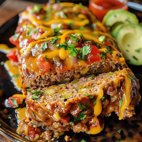 Mexican Taco Meatloaf, Taco Meatloaf With Doritos, Mexican Style Meatloaf, Zesty Mexican Taco Meatloaf, Mexican Meatloaf Recipes, Southwest Meatloaf, Taco Meatloaf, Mexican Meatloaf, Beef Ideas