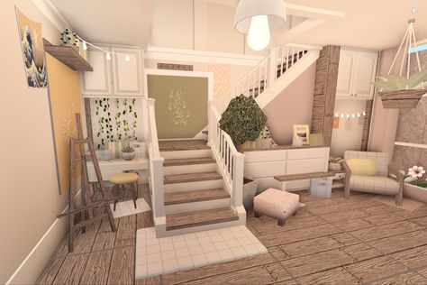 Go follow my insta account @_bloxburg_builds__ for more ideas like this! <3 Blocksburg Room Ideas￼, Tiny House Bedroom, Two Story House Design, House Decorating Ideas Apartments, Simple Bedroom Design, Tiny House Layout, Diy House Plans, Simple House Plans, Small House Design Plans