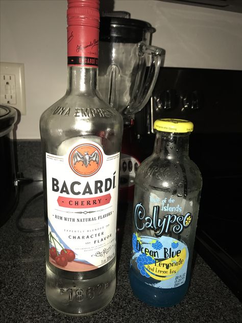 Bacardi Drinks, Pretty Alcoholic Drinks, Bacardi, Tito's Vodka Bottle, Drinking Games, Mixed Drinks, Natural Flavors, In Nature, Vodka Bottle