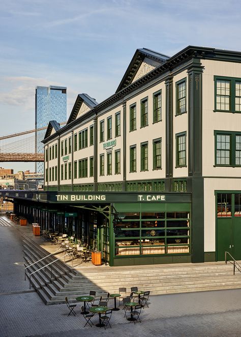 Best new things to do in New York City | 2023 - Laura Peruchi | NYC Tin Building, Abandoned Warehouse, Roman And Williams, Broadway Show, To Do In New York, Chelsea Market, Public Market, Fish Market, Food Hall