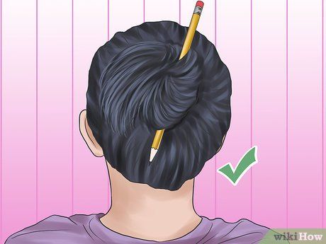 Image titled Put Your Hair up With a Pencil Step 15 Hair Up With A Pencil, Put Ups Hairstyles, Braid Bun Updo, Chopstick Hair, U Shaped Hair, Braided Hairdo, Easy Bun Hairstyles, Pin Up Hair, Braided Hairstyles Easy