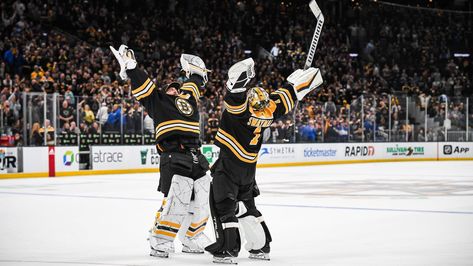 Boston Bruins Aesthetic, Hockey Team Aesthetic, Hockey Goalie Aesthetic, Books Widget, Linus Ullmark, Boston Bruins Goalies, Jeremy Swayman, Morgan Rielly, Nhl Goalie