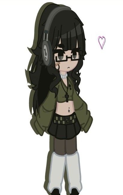 Outfit Ideas Tomboy, Outfit Ideas Goth, Gachalife Girl Outfits, Outfit Ideas Grunge, Outfit Ideas Emo, Tomboy Outfit Ideas, Emo Outfit Ideas, Goth Outfit Ideas, Club Hairstyles