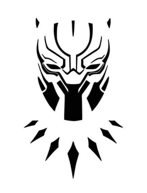 Black Panther Symbol, Black Pantera, Superhero Symbols, Black Panther Tattoo, Side Neck Tattoo, Panther Tattoo, Black Panther Art, Marvel Tattoos, Arte Peculiar