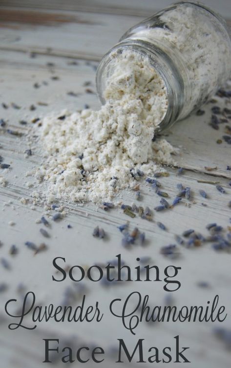 The weather, the beauty products, the dirt and grim of our daily lives can really take a toll on your face. A great way to calm down your face is with this soothing lavender chamomile face mask! Liver Care, Face Mask Recipe, Long Shelf, Homemade Face Masks, Homemade Face, Mascara Facial, Natural Diy, Skin Care Recipes, Beauty Recipe