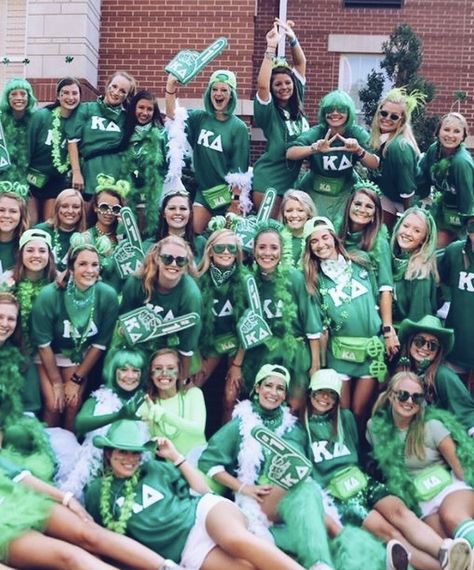 Green And White Day Spirit Week, Spirit Week Color Day Outfits, Spirit Week Themes, School Sports Day, Spirit Days, Spirit Day, Spirit Week Outfits, Football Spirit, Mental Health Awareness Week