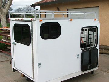 Two Horse Hauler Mini Horse Trailer, Dog Box For Truck, Pet Donkey, Ford Sport Trac, Biker Dog, Snow Vehicles, Diy Horse Barn, Ford Sport, Dog Trailer