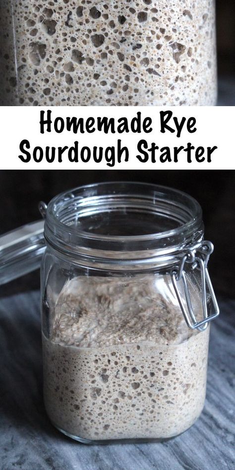 Colorado Homestead, Bread Starters, Simple Bread Recipe, Rye Sourdough Starter, Sourdough Starters, Sourdough Rye Bread, Rye Sourdough, Bread Recipe Ideas, Pudding Bread