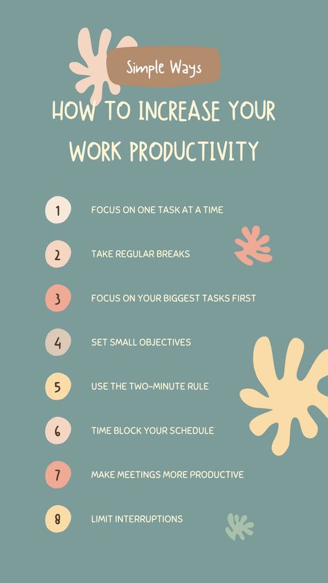 Productive Work From Home, Stay At Home Office Ideas, Increase Productivity At Work, Office Productivity Tips, How To Work Faster Tips, How To Be Faster At Work, College Productivity Tips, Tips For Being Productive, How To Stay Humble Tips