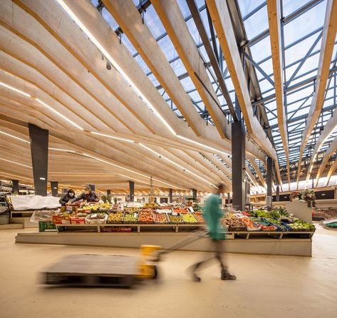 Central Market Architecture, Market Hall Architecture, Food Market Architecture, Community Architecture, Commercial Design Exterior, Retail Architecture, Renovation Architecture, Organic Market, System Architecture