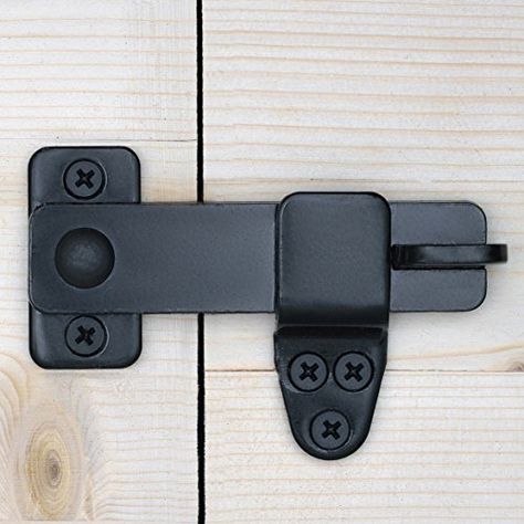 Rustic Gate, Sliding Barn Door Lock, Diy Door Knobs, Barn Door Lock, Porte In Ferro, Barn Door Latch, Barn Door Locks, Latches Hardware, Garage Exterior