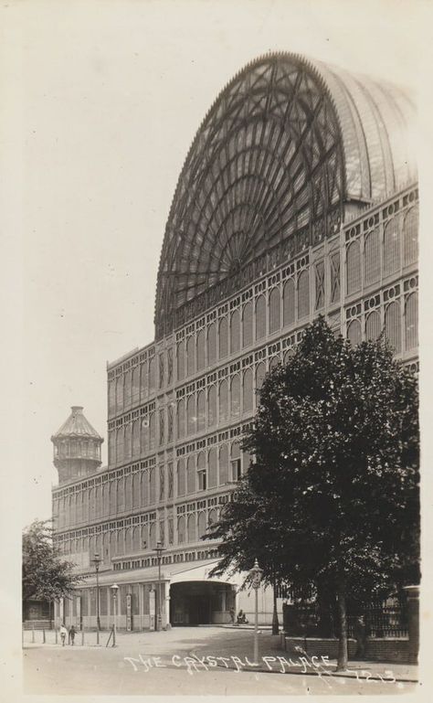 Crystal Palace London, Cast Iron Architecture, Lost Technology, The Crystal Palace, Palace London, Uk History, London History, Old Farm Equipment, Forest Hill