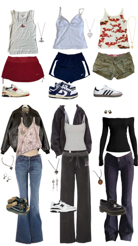 Downtown Outfits, Clothes And Shoes, 2000s Fashion Outfits, Swaggy Outfits, Really Cute Outfits, 2000s Fashion, Lookbook Outfits, Dream Clothes, Retro Outfits