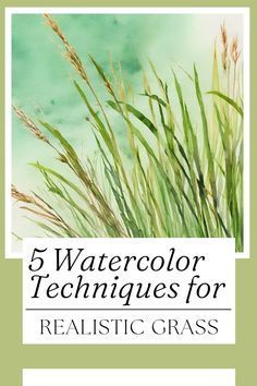 Dive into the enchanting world of watercolor with Paul Clark's expertise in "5 Techniques for Painting Realistic Grasses in Watercolor"! Unleash your artistic potential as you explore the beauty of grasses and herbs, mastering the delicate touch and patience required for this captivating subject. With the right techniques and a bit of practice, you'll be creating stunning watercolor paintings that capture the essence of nature. Join us on this artistic journey as we share 5 techniques... Watercolor Practice Exercises, Realistic Watercolor Paintings, Advanced Watercolor, Watercolor Exercises, Watercolor Techniques Tutorial, Watercolor Pencils Techniques, Beginning Watercolor, Painting Realistic, Watercolor Painting For Beginners