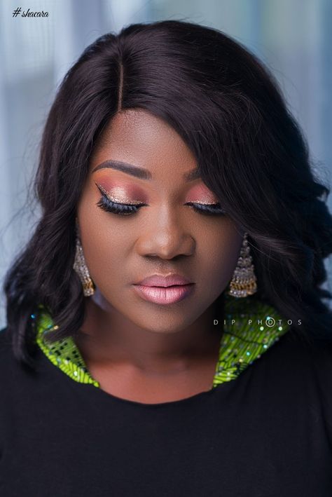 MERCY JOHNSON OKOJIE IN STYLE Ankara Gown Style, Simple Ankara Gown Styles, Simple Ankara Gowns, Mercy Johnson, Eyebrow Makeup Tips, Ankara Gown, Ankara Gown Styles, Gown Style, Hooded Dress