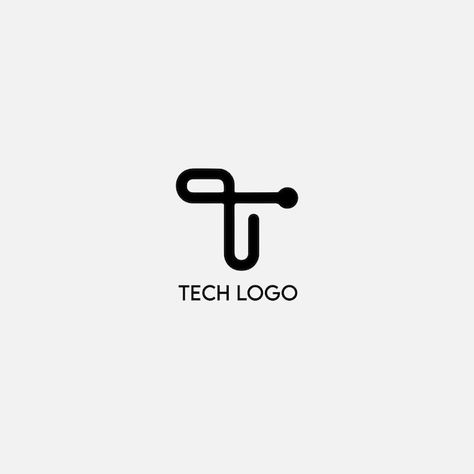 Tech Design Branding, Logo Design Tech, Name Logo Design Ideas Creative, Electronic Logo Design, I T Logo, T Logo Design Letter, Tech Symbols, Latest Logo Design Trends, T Typography