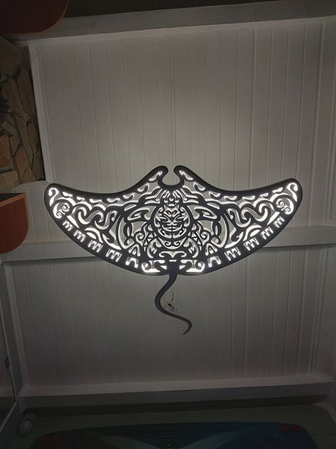 Handcrafted Unique Wooden Manta Ray Ceiling Chandelier: Led - Etsy Australia Manta Ray Decor, Maori Interior Design, Chandelier Led, Lamps Shades, Manta Ray, Nautical Home, Ceiling Chandelier, Led Wall Lamp, Surf Style