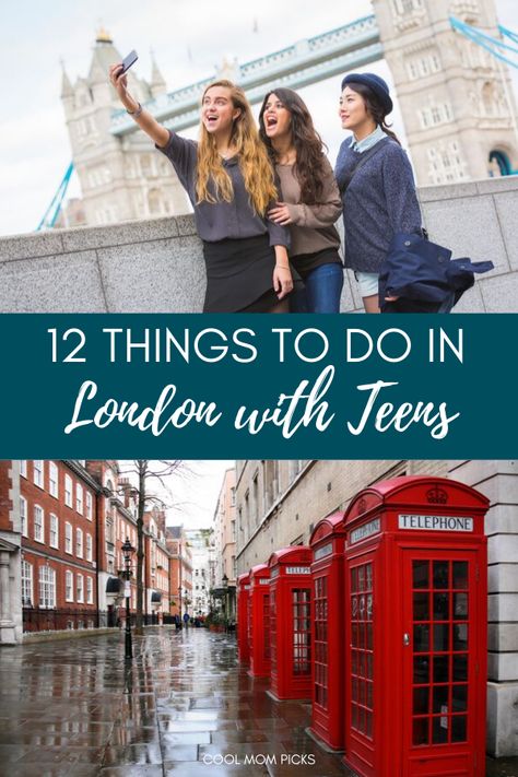 London with teens: 12 things to see and do with your older kids. This amazing city has so much to offer, and while we packed a whole lot into our trip, we were only there for four days. Here, 10 things to see and do in London with teens, all approved by actual teens (and their younger siblings). Cool Mom Picks #travel #London #travelwithkids London With Teens, Travel To London, London England Travel, London Tips, Weekend In London, Paris Family, Travel London, London Vacation, Travel Guide London