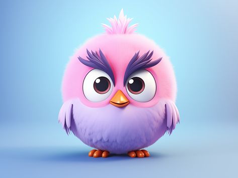 3D Cartoon Angry Bird | 3D Cartoon Bird by Cartoonsaz Angry Birds Cute, Angry Birds Characters, Dog Logo Design, Cartoon Bird, Cartoon Birds, Angry Bird, Dog Logo, 3d Cartoon, Angry Birds