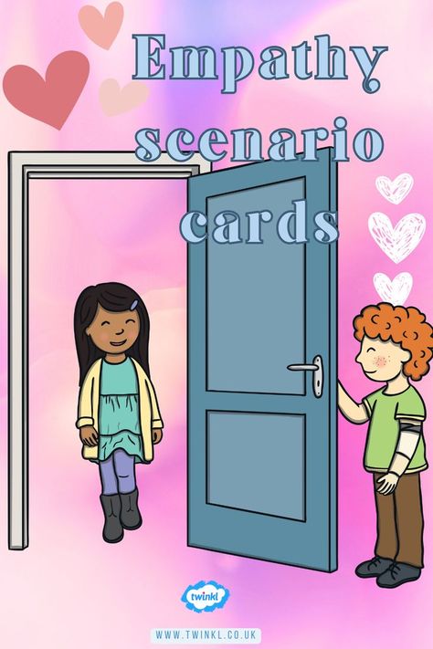 Empathy Scenario Cards Empathy Activities, Empathy Cards, Key Stage 2, The Emotions, Lesson Plan, Teaching Kids, Teaching Resources, Helping Kids, Lesson Plans