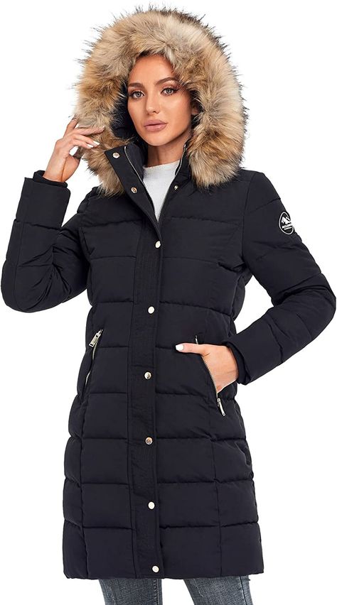 Ladies Coats, Long Parka, Types Of Jackets, Jacket Parka, Down Jackets, Padded Jacket, Lightweight Jacket, Windbreaker Jacket, All About Fashion