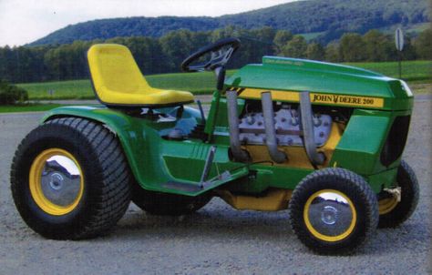 John Deere 400, John Deere 318, John Deere Garden Tractors, Garden Tractor Pulling, Tractor Idea, Tractor Accessories, Small Tractors, Tractor Mower, Tractor Attachments