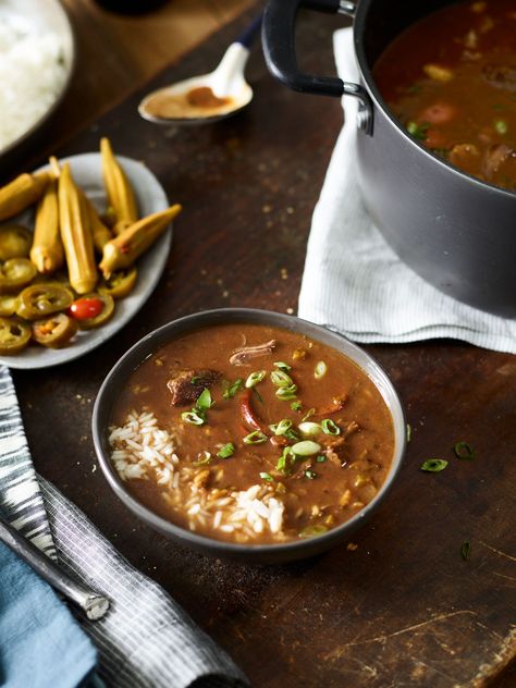 Classic Cajun Beef Gumbo. Check out this recipe and more Texas Favorites at the new beeflovingtexans.com