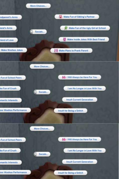 I have added about 100 social interactions in the game. Sims 4 Mean Interactions, Sims 4 Interactions Cc, Ts4 Interaction Mods, Sims 4 Mega Interactions Mod, Mega Interactions Sims 4, Urban Social Interaction Sims 4, Sims 4 Social Interactions, Sims 4 Storyline Mods, Sims 4 More Interactions Mod