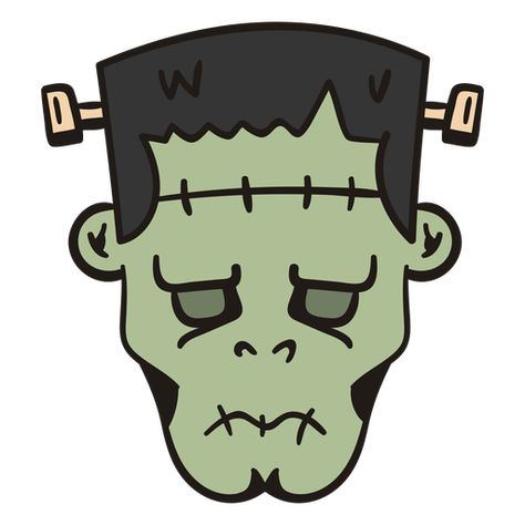 Frankenstein Painting Easy, Simple Frankenstein Drawing, Frankenstein Drawing Easy, Frankenstein Drawing, Door Art, Mo Design, Simple Logo Design, Fish Drawings, Layout Template