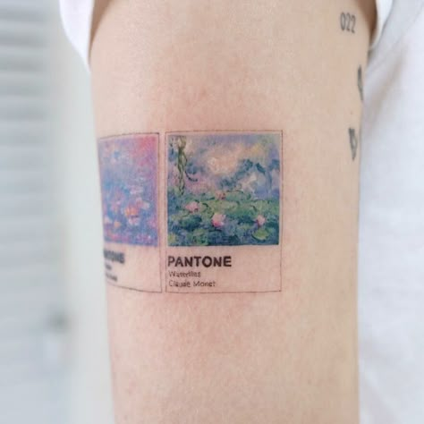 This Artist Makes Tattoos That Look Like Watercolor Paintings Monet Tattoo, Black Bird Tattoo, Famous Tattoo Artists, Bad Tattoos, Painting Tattoo, 1 Tattoo, Idea Design, Simplistic Tattoos, Ink Ideas