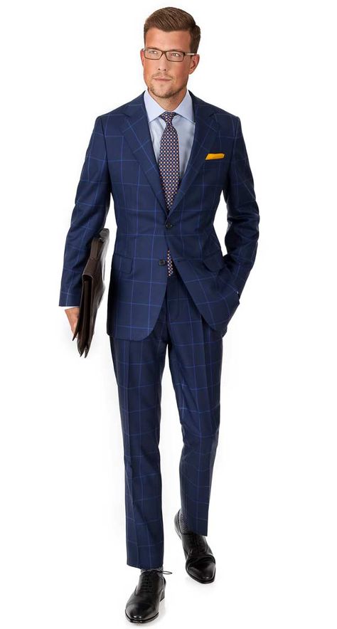 Vendetta Premium Blue Check Navy Plaid Suit Check Blue Suit Men, Navy Plaid Suit, Blue Plaid Suit For Men, Navy Checked Suit, Mens Blue Plaid Suit, Navy Blue Check Suit Men, Navy Blue Plaid Suit Men, Blue Windowpane Suit Men, Checked Suits Men