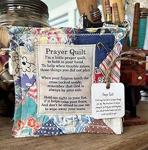 Prayer Quilts Ideas, Pocket Prayer Quilt, Prayer Quilt, Pocket Prayer, Pocket Hugs, Prayer And Fasting, Quilted Ornaments, Hold Me Tight, Joy Of The Lord