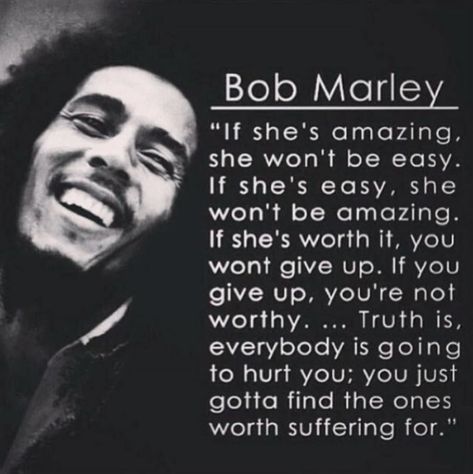 Bob Marley Love Quotes, Matter Quotes, Bob Marley Quotes, Worth Quotes, She Quotes, I Love You Quotes, Love Hurts, Love Yourself Quotes, Cute Love Quotes