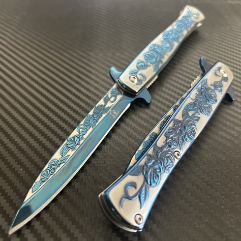 Cute Knife, Cool Knife, Fantasy Dagger, Knife Aesthetic, Creepy Cute Fashion, Temple City, Pretty Knives, Camping Knife, Dagger Knife