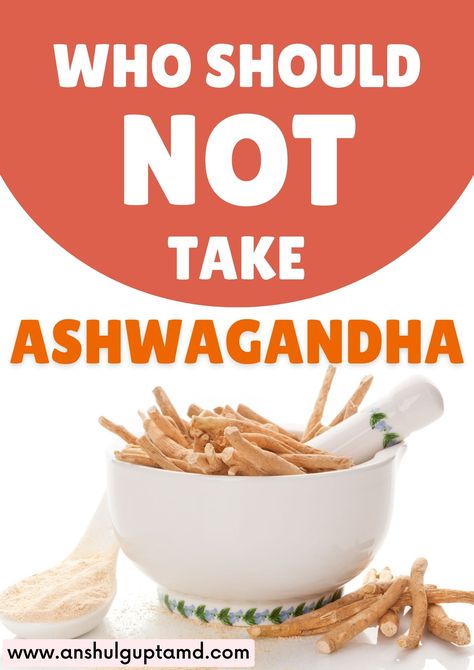 Is there anyone who should not take ashwagadha? Are there any disadvantages of ashwagandha or ashwagandha bad effects you want to know? Know more in this blog. Ashwagandha Benefits, Benefits Of Vitamin A, Thyroid Issues, Herbal Recipes, Thyroid Function, Herbs For Health, Healthy Routine, Thyroid Health, Healing Herbs