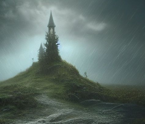 🌧️🌧️🌩️ Vee Aesthetic, Rainy Castle, Vampire Kingdom, Dwelling Place, Castle Background, Medieval Aesthetic, Castle Aesthetic, Wallpaper Patterns, Fantasy Castle